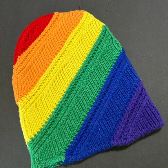 Burberry | Accessories | Burberry Knit Rainbow Hat | Poshmark display picture 1